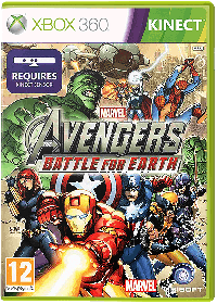 Marvel Avengers: Battle For Earth PAL Xbox 360 PAL box art